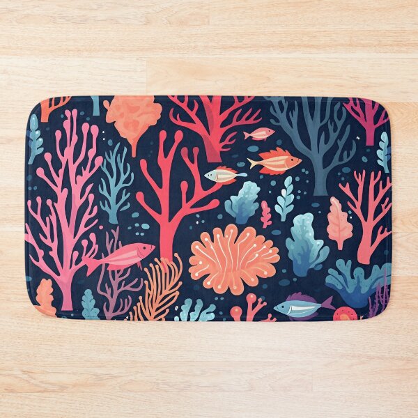 Item preview, Midnight Deep Sea Coral Reef designed and sold by StudioThink.