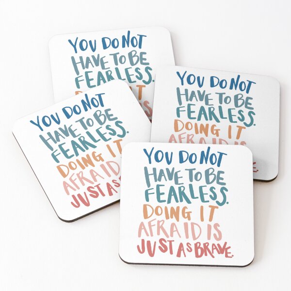 Item preview, Morgan Harper Nichols Quote Fearless designed and sold by Isabella Perry.
