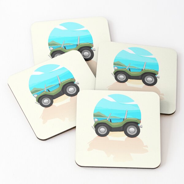 Item preview, Green Beach Buggy designed and sold by MorphyStudio.