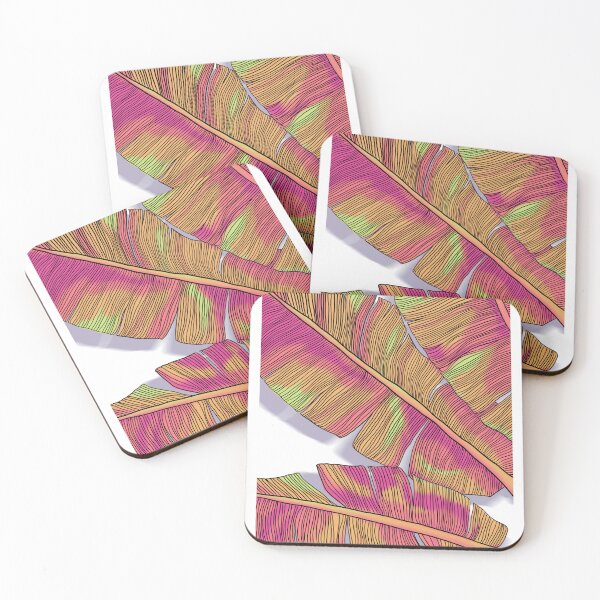 Item preview, Colorful Banana Leaves designed and sold by samicreationss.