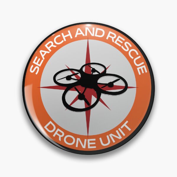 Item preview, Drone UAS Unit Search and Rescue SAR/Safety orange with compass designed and sold by TheContactor.