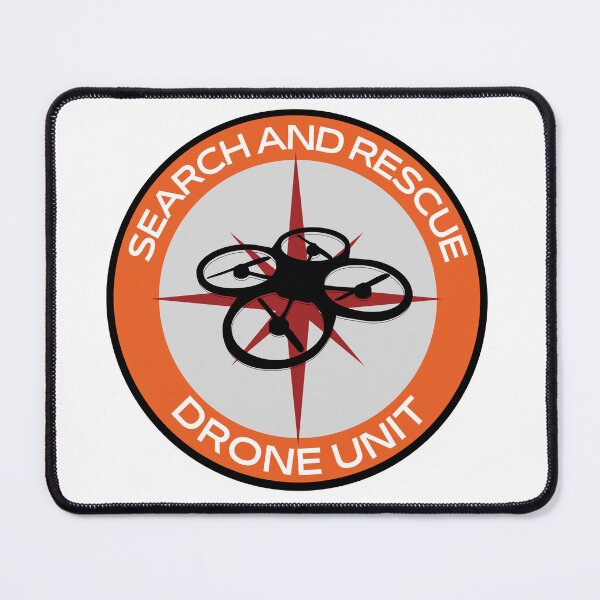 Item preview, Drone UAS Unit Search and Rescue SAR/Safety orange with compass designed and sold by TheContactor.