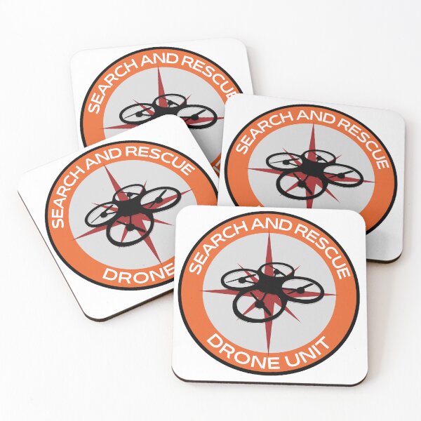 Item preview, Drone UAS Unit Search and Rescue SAR/Safety orange with compass designed and sold by TheContactor.