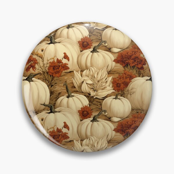 Item preview,  Vintage Pumpkin Patch Autumn Pattern 001 designed and sold by atelierallaire.
