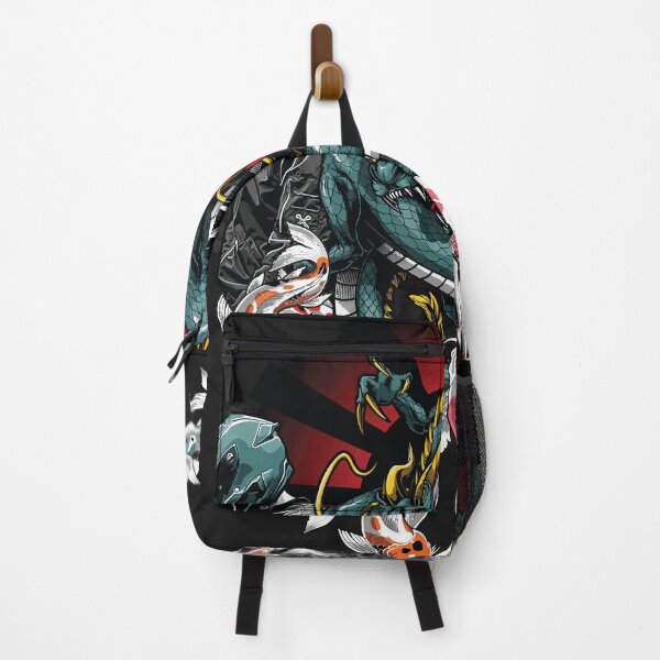 Item preview, Warriors Unleashed: The Mighty Dragon and Koi Fusion designed and sold by Ketique.