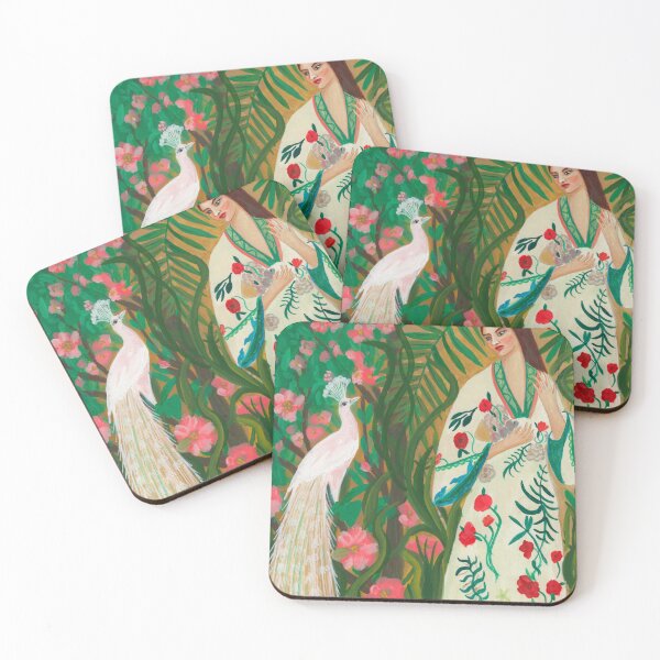 Item preview, Morning conversation in tropical gardens designed and sold by Rachelare.