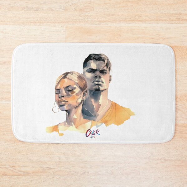 Item preview, Exotic Male and Female Painted Watercolor Style designed and sold by ColorXpo.