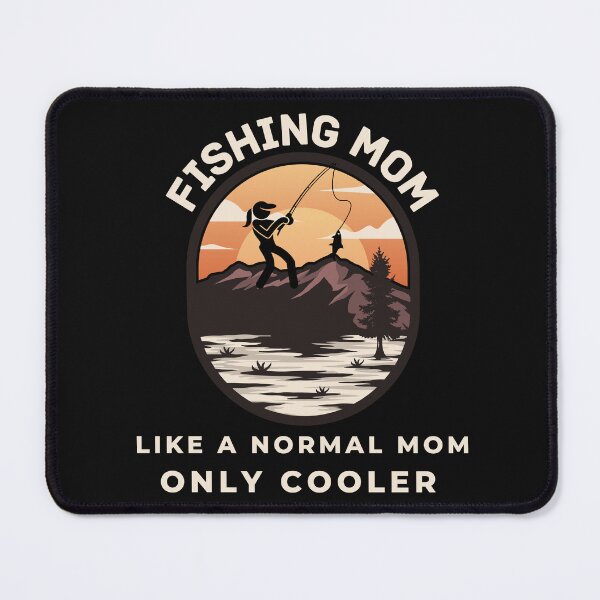 Item preview, Fishing mom like a normal mom only cooler t-shirt designed and sold by medoutfits.