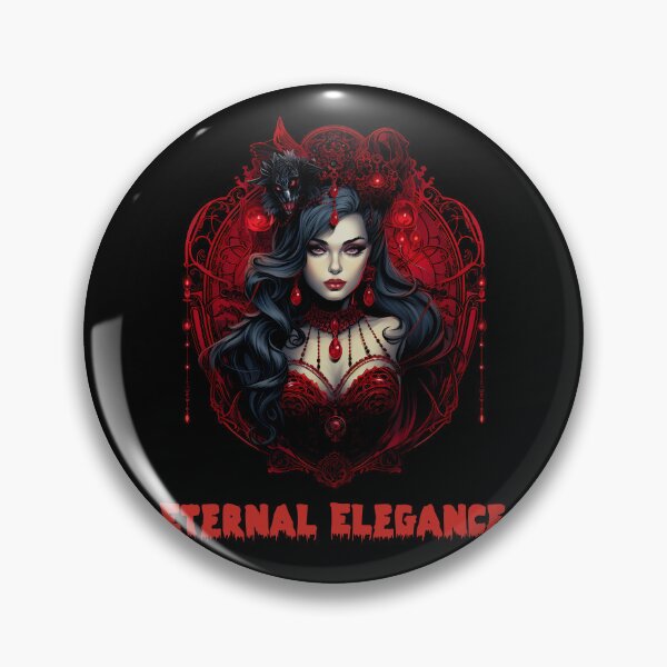 Item preview, Eternal Elegance - Vampire Artwork designed and sold by BobbyTee Merch.