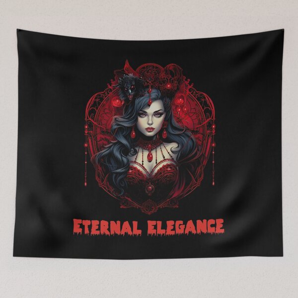 Item preview, Eternal Elegance - Vampire Artwork designed and sold by BobbyTee Merch.