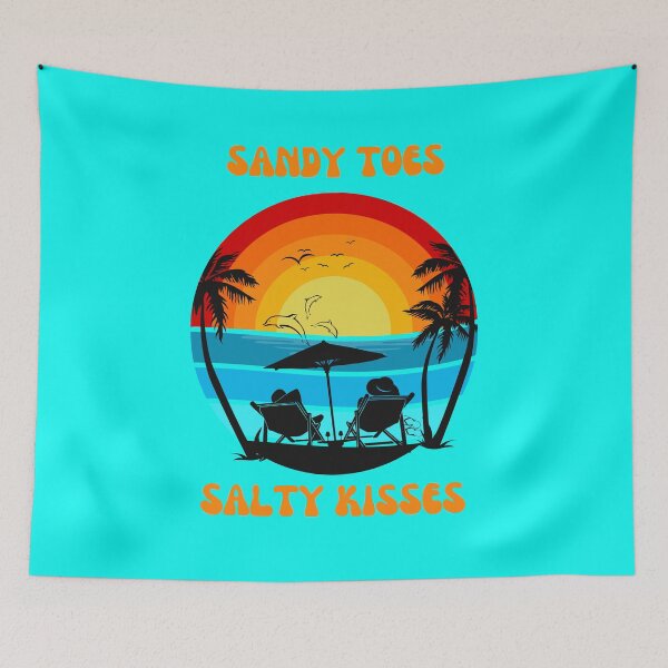 Item preview, Sandy toes salty kisses. designed and sold by ConradoBullhead.