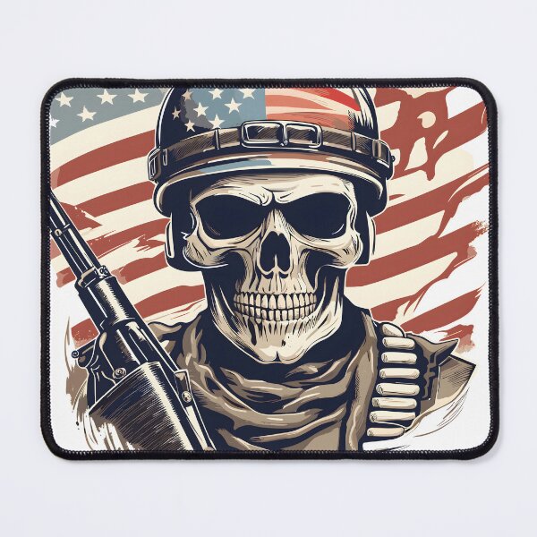 Item preview, Skull Soldier Flag and Helmet designed and sold by SkullTroops.