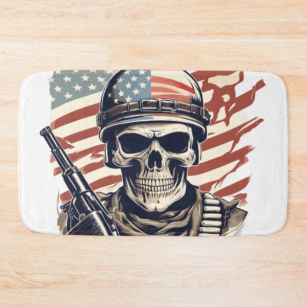 Item preview, Skull Soldier Flag and Helmet designed and sold by SkullTroops.