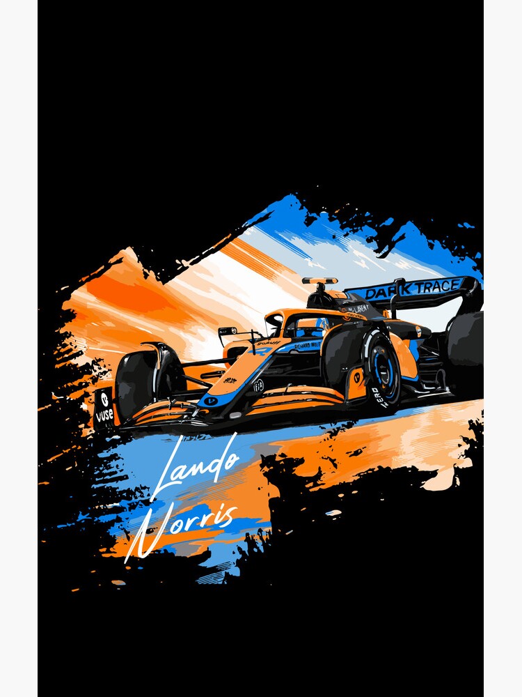Thumbnail 4 of 4, Samsung Galaxy Phone Case, Lando Norris - Retro_Digi art designed and sold by Malaka7.