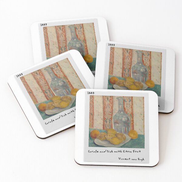 Item preview, Carafe and Dish with Citrus Fruit - 1887 by Vincent van Gogh designed and sold by polart-film.