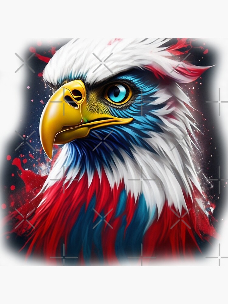 american eagle Sticker for Sale by TBAnimals