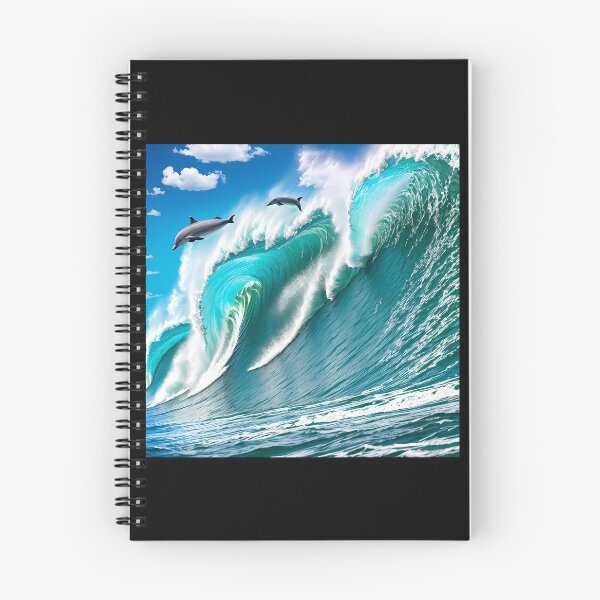 Item preview, Surfing Dolphins designed and sold by Shiwwa.