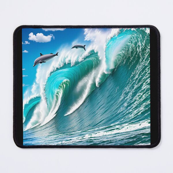 Item preview, Surfing Dolphins designed and sold by Shiwwa.