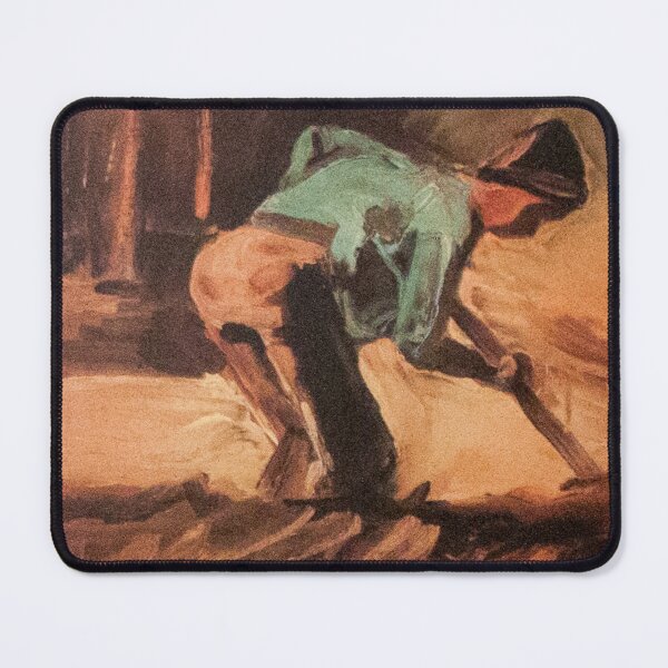 Item preview, Peasant digging - 1882 by Vincent van Gogh designed and sold by polart-film.