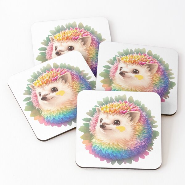 Item preview, Hedgehog Rainbow designed and sold by jjsealion.