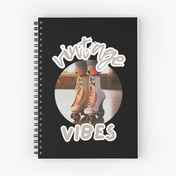 Item preview, Vintage Vibes 80s Retro Rollerskates Earthy Tones designed and sold by Celebration Printables.