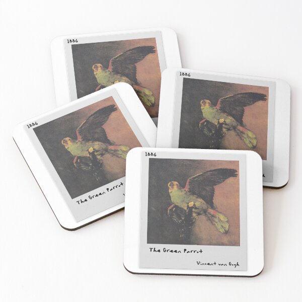 Item preview, The Green Parrot - 1886 by Vincent van Gogh designed and sold by polart-film.