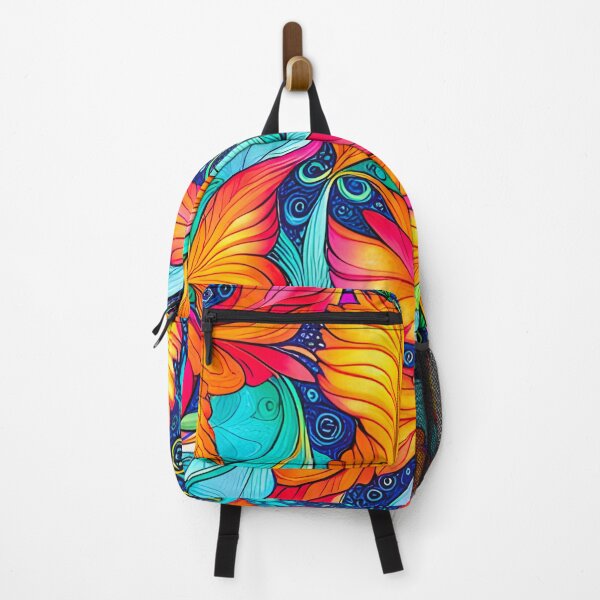 Item preview, Vibrant Whimsical Abstract Aesthetic Pattern designed and sold by WitchyWare.
