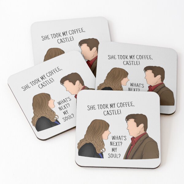 Item preview, she took my coffee, castle! designed and sold by btrzb.