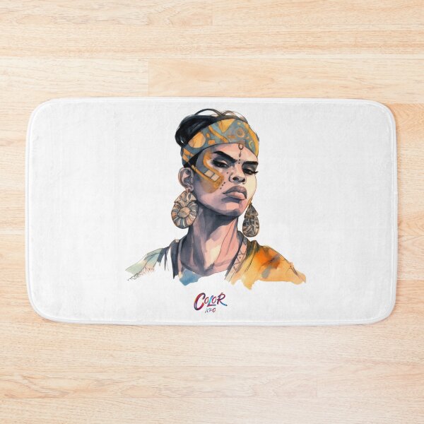 Item preview, Exotic Female Painted Watercolor Style designed and sold by ColorXpo.