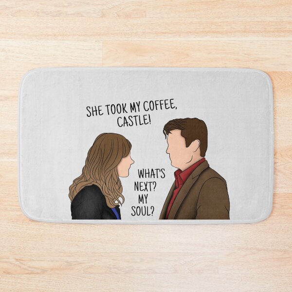 Item preview, she took my coffee, castle! designed and sold by btrzb.