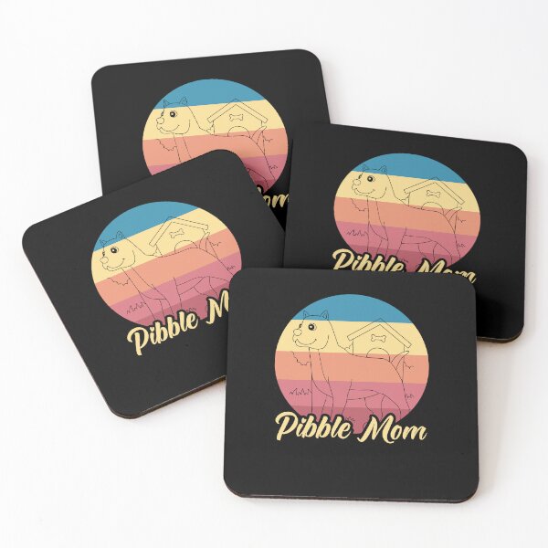 Item preview, Pibble Mom Pitbull Mommy American Terrier Retro designed and sold by DerNerd.