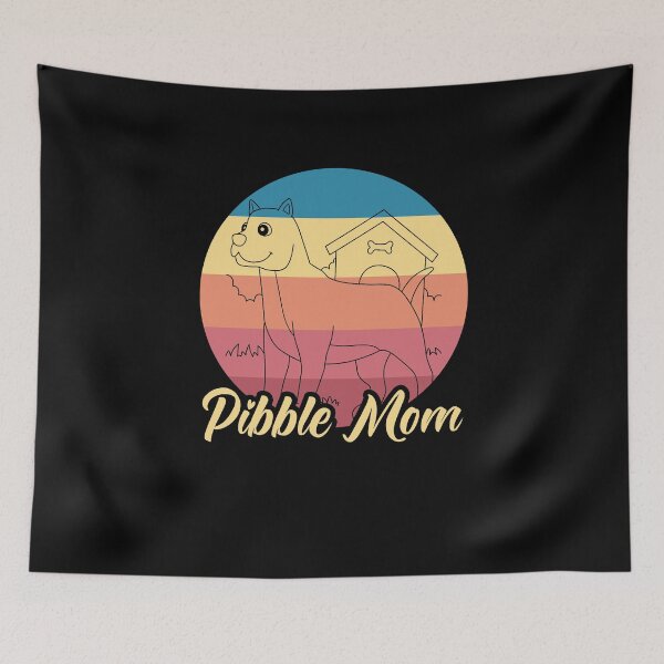 Item preview, Pibble Mom Pitbull Mommy American Terrier Retro designed and sold by DerNerd.