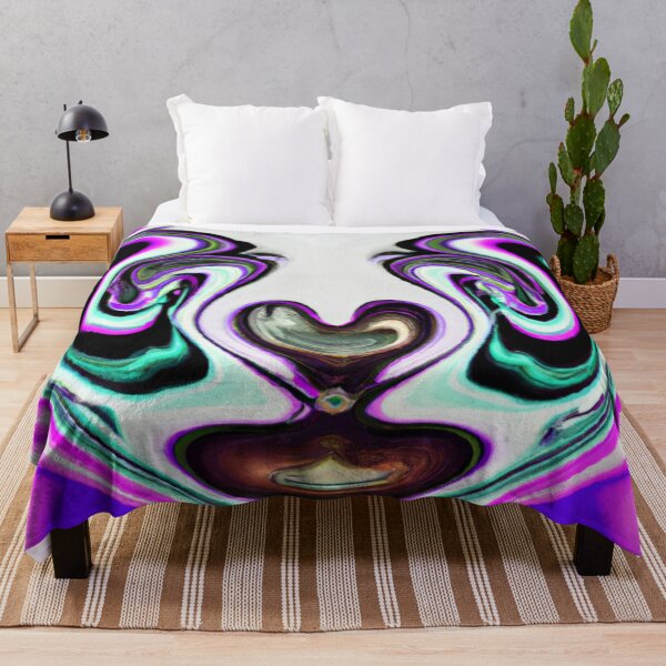 Item preview, Psychedelic oil painting design made with artificial intelligence designed and sold by BlackLigth.