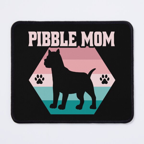 Item preview, Pibble Mom Retro Vintage Pittie Pitbull Terrier designed and sold by DerNerd.