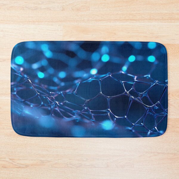Item preview, Blue background with a set of dots, an abstract image. In the style of infinity nets. designed and sold by anytka.