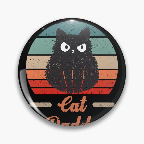 Item preview, Cat Daddy Cats Father Retro Vintage Sun designed and sold by DerNerd.