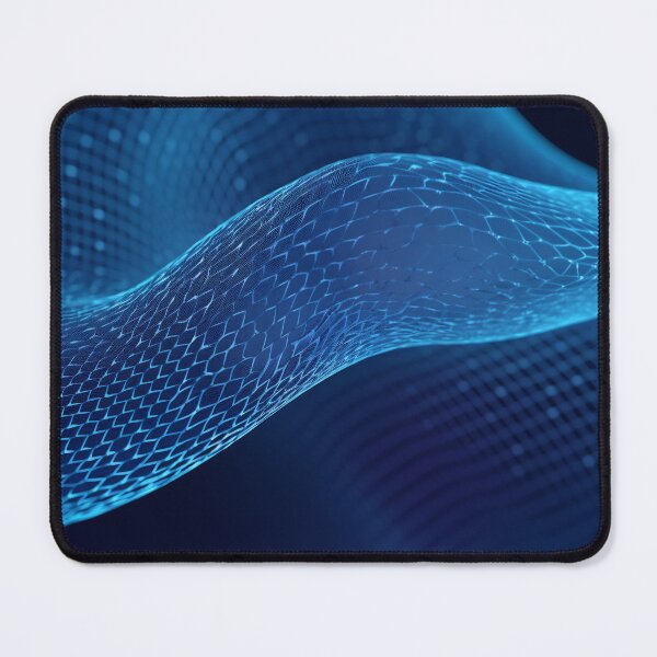 Item preview, Blue background with a set of dots, an abstract image. In the style of infinity nets. designed and sold by anytka.