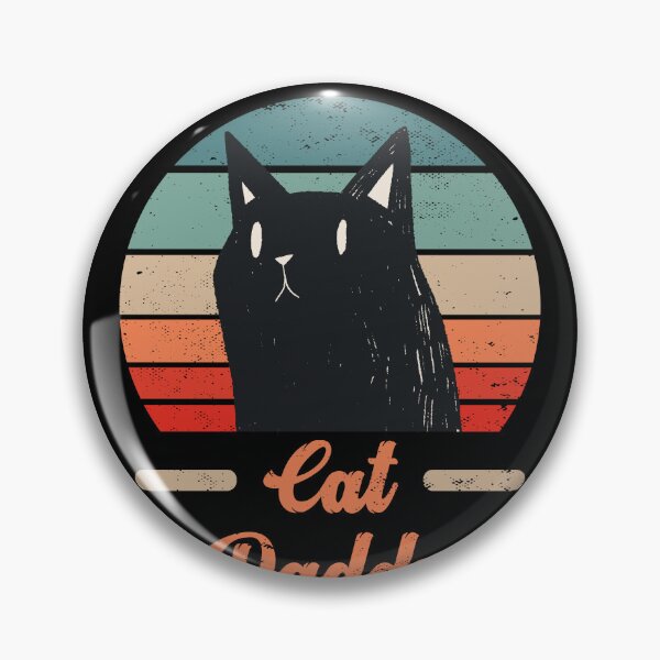 Item preview, Cat dad retro vintage cat design designed and sold by DerNerd.