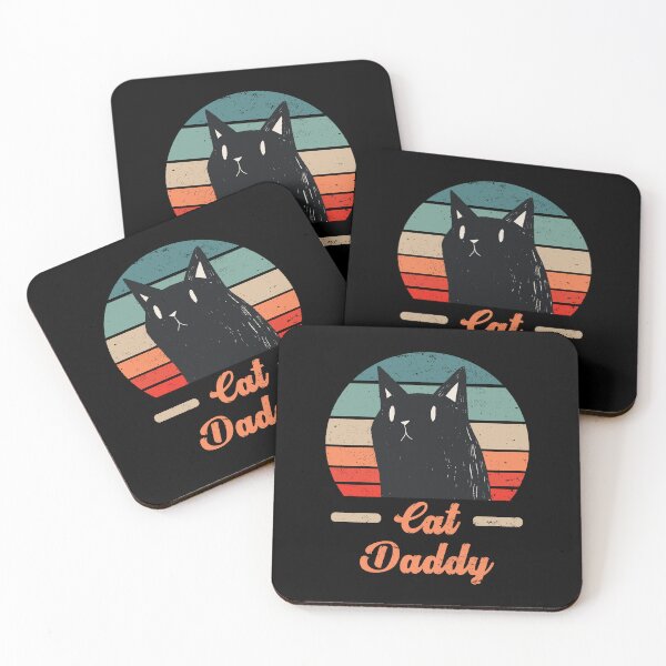 Item preview, Cat dad retro vintage cat design designed and sold by DerNerd.