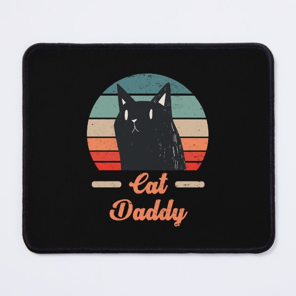 Item preview, Cat dad retro vintage cat design designed and sold by DerNerd.