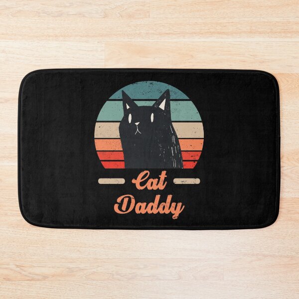Item preview, Cat dad retro vintage cat design designed and sold by DerNerd.