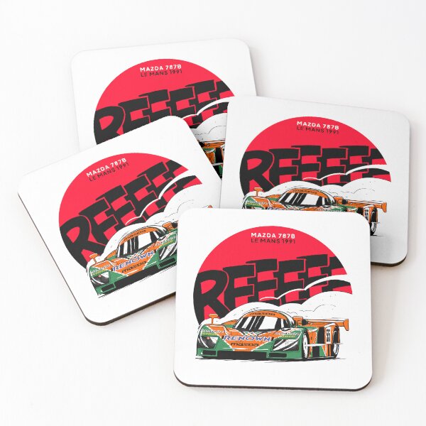 Item preview, Mazda 787B 1991 Le Mans Winner T-Shirt designed and sold by Camille De Bastiani.
