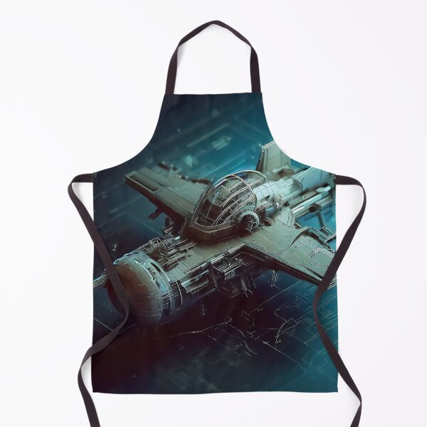Item preview, Blueprint tiny steampunk spaceship 3d isometric sketch retro designed and sold by TomFrontierArt.