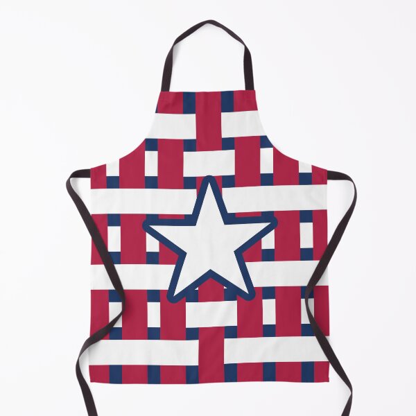 Item preview, Fabric Weave Types #05 - Weft Rib Weave Irregular Pattern - USA version - Red, White and Blue designed and sold by DesignCentrum.