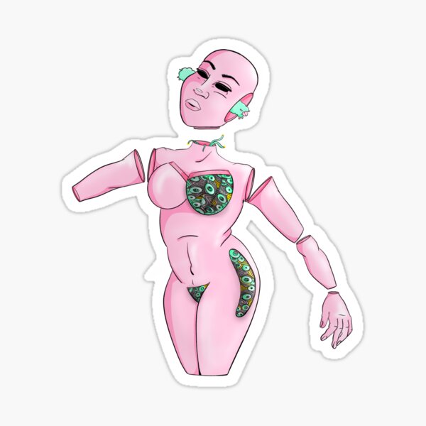 Naked Cartoons Stickers for Sale