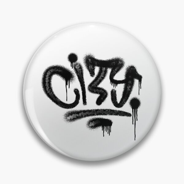 Item preview, Black Graffiti Tag City designed and sold by Kamil Kowalski.