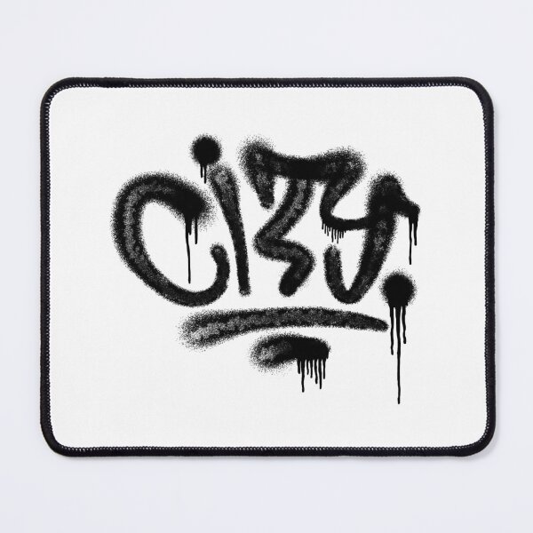 Item preview, Black Graffiti Tag City designed and sold by Kamil Kowalski.