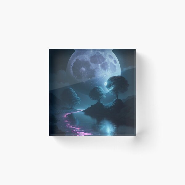 Item preview, "Moon of Bright Rivers" designed and sold by FirsDraw-.