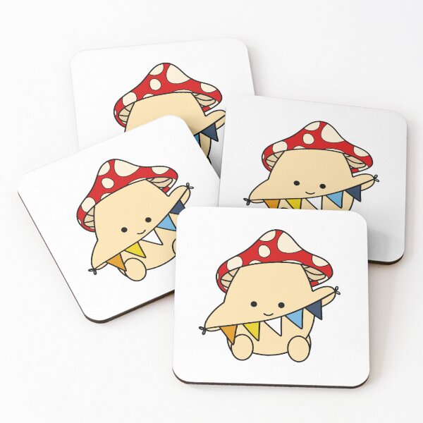Item preview, Aroace flag mushroom designed and sold by bookwoof.
