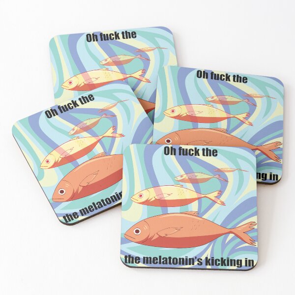 Item preview, Melatonin Fish designed and sold by Foxship Art.